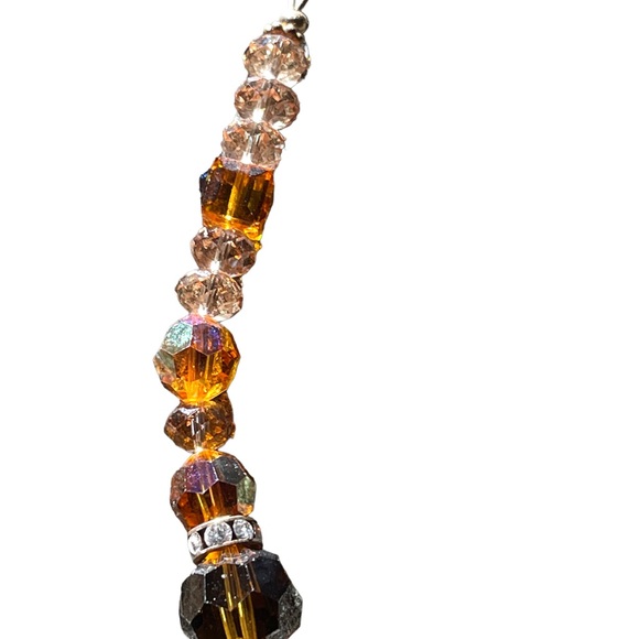 Swarovski Crystals Hand Beaded Necklace - Picture 10 of 13